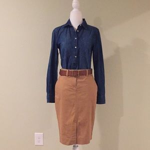 Banana Republic - High-waisted pencil skirt
